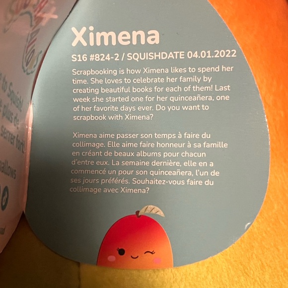 Squishmallow Fruit Plush Toy - Picture 3 of 3